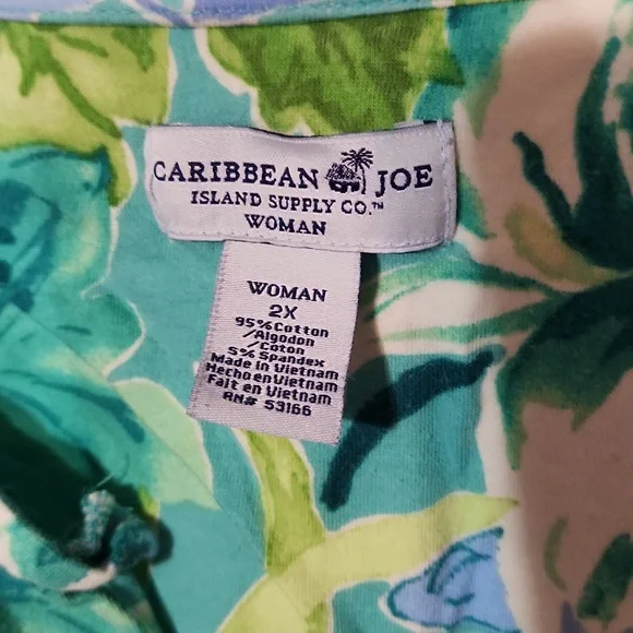 Caribbean Joe 2x top - Picture 2 of 2